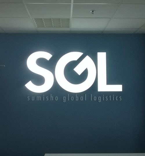 3D logo kancelář